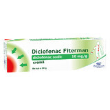 Diclofenac crème 10 mg/g, 50 g, Fiterman