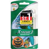 Wilkinson xtreme 3 sensitive shaver, 4 pcs