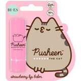 Balsam de buze cu capsuni, 4 g, Pusheen