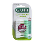 Perii interdentare Soft Picks Original M, 100 bucati, Sunstar Gum