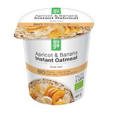 Bio Porridge aus Vollhafer mit Aprikosen und Bananen, 60 g, Auga