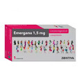 Emergana, 1.5 mg, 1 tablet, Zentiva