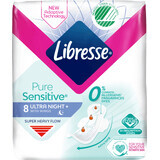 Libresse Pure Sensitive night absorbierend, 8 Stück