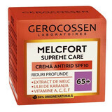 Anti-rimpelcrème SPF10 65+ met slakkenextract, karanjaolie, Melcfort vitamine A,C,E,F complex, 50 ml, Gerocossen
