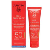 Bee Sun Safe SPF50 Bee Sun Safe anti-schilkleurende zonbeschermingscrème, 50 ml, Apivita