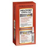 Intensieve antirimpelbehandeling met slakkenextract, liftonine Xpert Eco, hyaluronzuur, pro-vitamine B5 Melcfort, 7 flacons x 2 ml, Gerocossen