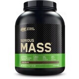 Serious Mass gainer eiwitpoeder, chocolade, 2730 g, Optimum Nutrition