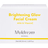 Muldream Aufhellende Creme für Mädchen mit AHA und Vitamin C, 50 ml