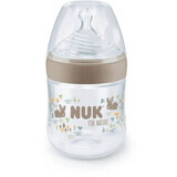 Flasche mit Natur-Silikonsauger, Größe S, 150 ml, Crem, Nuk