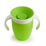 Tasse d'allaitement Miracle 360 avec poignées, +6 mois, verte, 207 ml, Munchkin