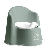 Potty Chair Deep, Groen-Wit, BabyBjorn