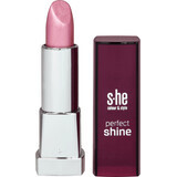 She colour&style Perfekt glänzender Lippenstift Nr. 330/100, 5 g