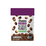 Cacahuètes enrobées de chocolat sans sucre, 40 g, Diablo