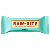 Baton bio cu arahide, 50 g, Rawbite