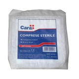 Sterile Tampons, 10x10 cm, 5 Tampons x 8 Falten, Cara