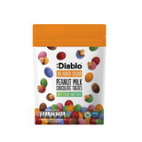 Suikervrije chocolade dragees, 40 g, Diablo