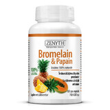 Spijsverteringsenzym Bromelaïne &amp; Papaïne, 60 capsules, Zenyth