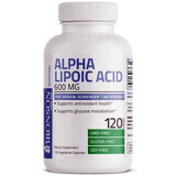 Alfa Liponzuur, 600 mg, 120 capsules, Bronson Laboratories