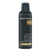 Déodorant anti-transpirant Ambitious, 150 ml, Gerovital Men