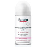 Eucerin Deodorant roll-on zonder aluminium met 24 uur bescherming, 50 ml