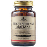 Reishi Shiitake Maitake Paddenstoelen Extract, 50 capsules, Solgar