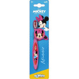 Zachte tandenborstel met zuignap voor kinderen Minnie Mouse, +3 jaar, Mr White