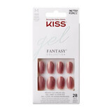 Faux ongles en gel Fantasy Color, ovale moyen, Kiss