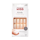 Faux ongles en acrylique de salon, Euphoria Medium Square, Kiss