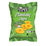 Chips de banane au sel de mer, 75 g, SaMai