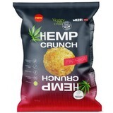 Biologische proteïnesnack met paprika Hennep Crunch, 100 g, Veggy Crush