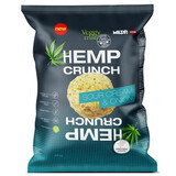 Biologische proteïnesnack met room en ui Hennep Crunch, 100 g, Veggy Crush