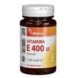 Natuurlijke vitamine E, 400 IE, 60 capsules, Vitaking