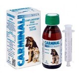 Supplement tegen spijsverteringsstoornissen bij honden en katten Carminal Pets, 30 ml, Catalysis Vet