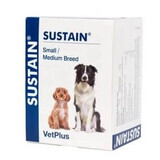 Supplement ter ondersteuning van de spijsvertering bij kleine en middelgrote honden &lt;20 kg Sustain Small/Medium Breed, 30 sachets, VetPlus