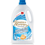 Spuma di Sciampagna Detersivo bucato liquido marsiglia 38 lavaggi, 1710 ml