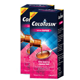 Coldtusin sirop contre la toux avec des ingrédients naturels, 120 ml + 120 ml, Perrigo