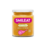 Purée de légumes bio à la dinde et à l'huile d'olive, +6 mois, 230 g, Smileat