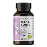 Maca Forte Bio, 60 plantaardige capsules, Republica Bio