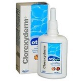 Oto Piu otische oplossing voor honden en katten, 150 ml, Clorexyderm