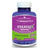 Steatox Hepatic, 120 capsules, Herbagetica