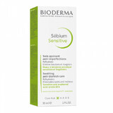 Bioderma Sebium Sensitive Kalmerende en Hydraterende Fluïde voor de Acnehuid, 30 ml