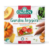 Garden Veggies Trockenbrot aus Süßkartoffeln und Kürbis, 125 g, Orgran