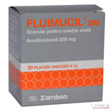 Fluimucil 200, 30 sachets, Zambon
