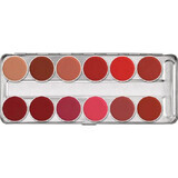 Kryolan 12 Shades Classic 2 lipstick palette 48g