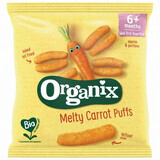 Maïs doux biologique avec carottes Snack, 6 mois+, 20 g, Organix
