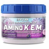 Complexe d'acides aminés K.E.M Grape Cotton Candy, 515 g, Evogen