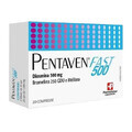 Pentaven Fast 500, 20 tablets - Food supplement based on diosmin, bromelain, sulfine and mesteacan, Pharma Suisse Laboratories