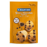 Bittere chocolade chips, glutenvrij, 125 g, S.Martino
