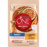 Purina One Natvoer met kip voor honden, 85 g