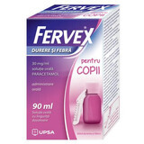 Fervex Enfants Douleur et Fièvre, 30 mg/ml solution buvable, 90 ml, Upsa